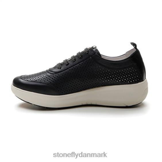 sko Stonefly rock 25 nappa lth sort ZF84L92 Kvinder