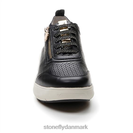 sko Stonefly rock 25 nappa lth sort ZF84L92 Kvinder