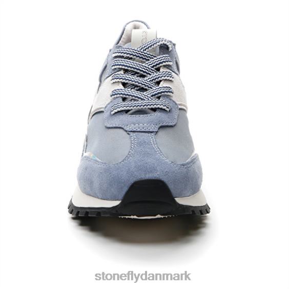 sko Stonefly simpelthen dame 4 velour/tekstil blå ZF84L38 Kvinder