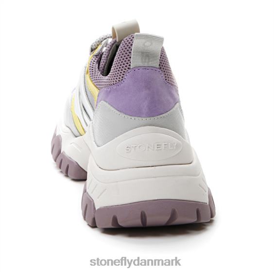 sko Stonefly twiggy 1 tekstil/nappa lth lilla/gul ZF84L59 Kvinder