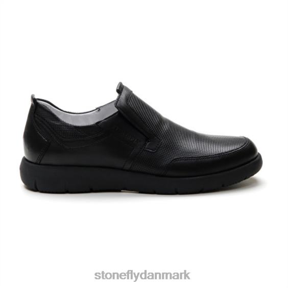 sko Stonefly stream 18 nappa lth print/nappa lth sort ZF84L344 Mænd