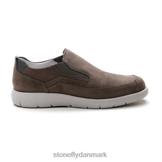 sko Stonefly stream 22 nabuk/tekstil titanium grå ZF84L335 Mænd