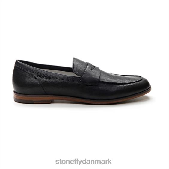 sko Stonefly steve 4 vasket ged sort ZF84L320 Mænd