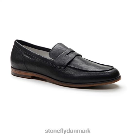 sko Stonefly steve 4 vasket ged sort ZF84L320 Mænd