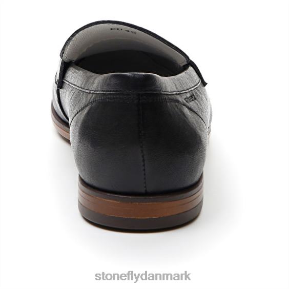 sko Stonefly steve 4 vasket ged sort ZF84L320 Mænd