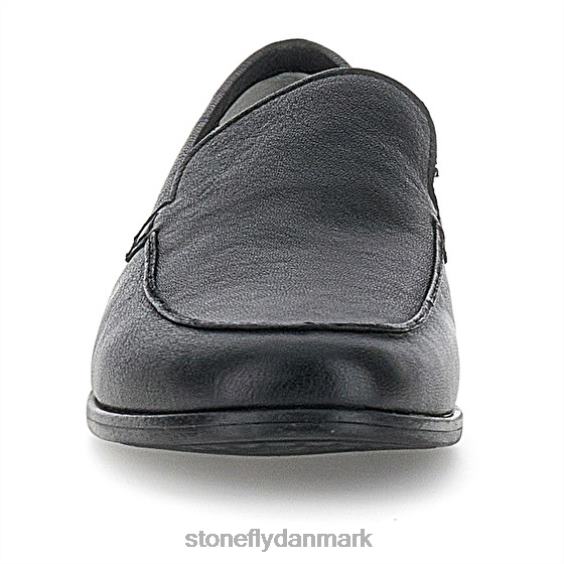 sko Stonefly steve 5 vasket ged sort ZF84L319 Mænd